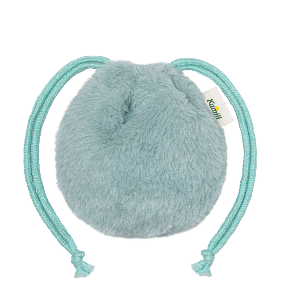 Kamill Fluffy Fur Pouch Mint