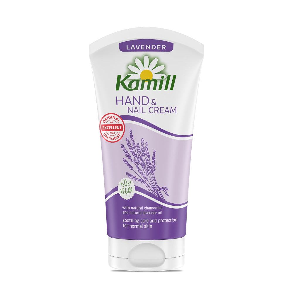 Kamill Hand und Nagelcreme Lavender mit bio Kamille und Lavendelöl pflegt die Hände und duftet sanft Kamill Lavender jetzt bestellen 