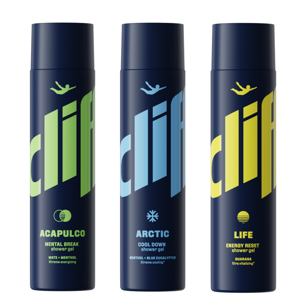 Cliff Bundle | Shower Gel Experience | 3x250ml
